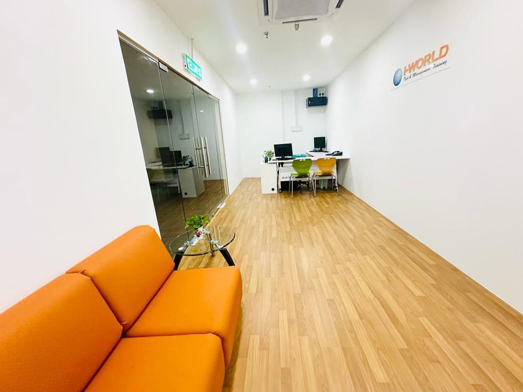 Learner lounge at the I-WORLD centre